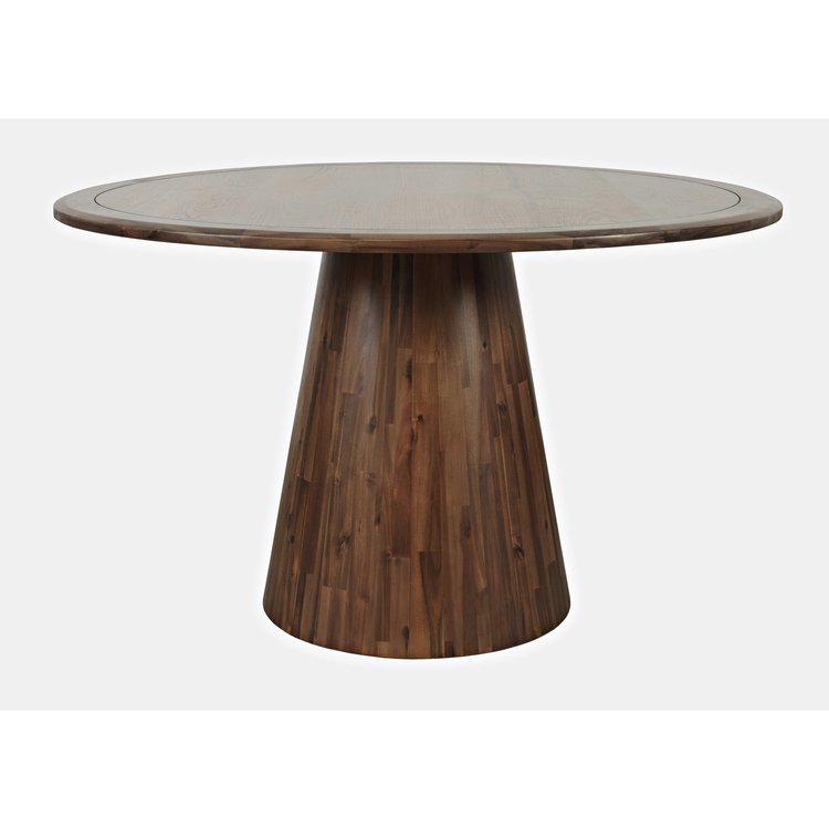 Modern round deals pedestal dining table