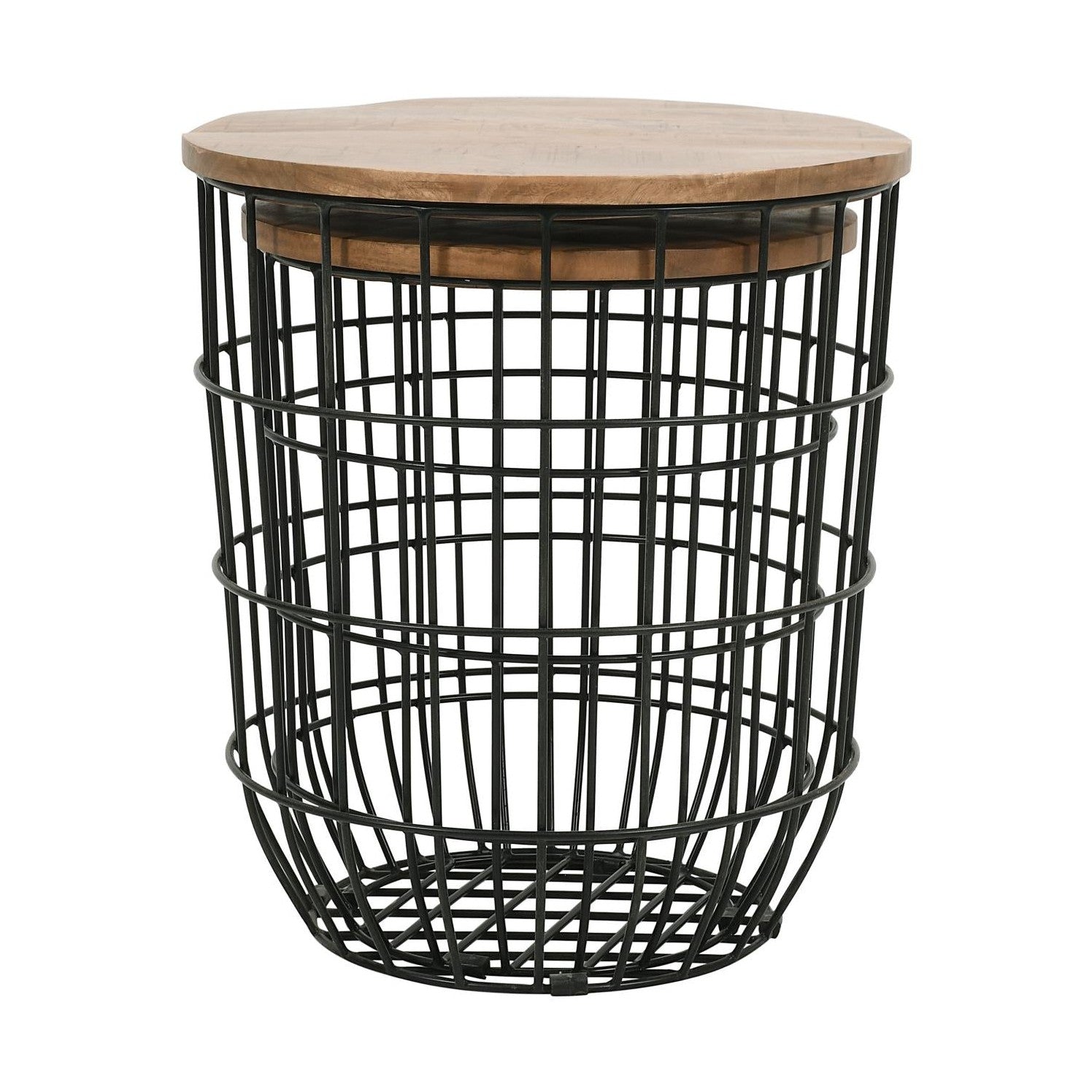 Rondo Nesting End Table - Black