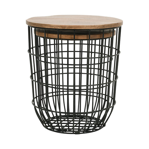 Rondo Nesting End Table - Black