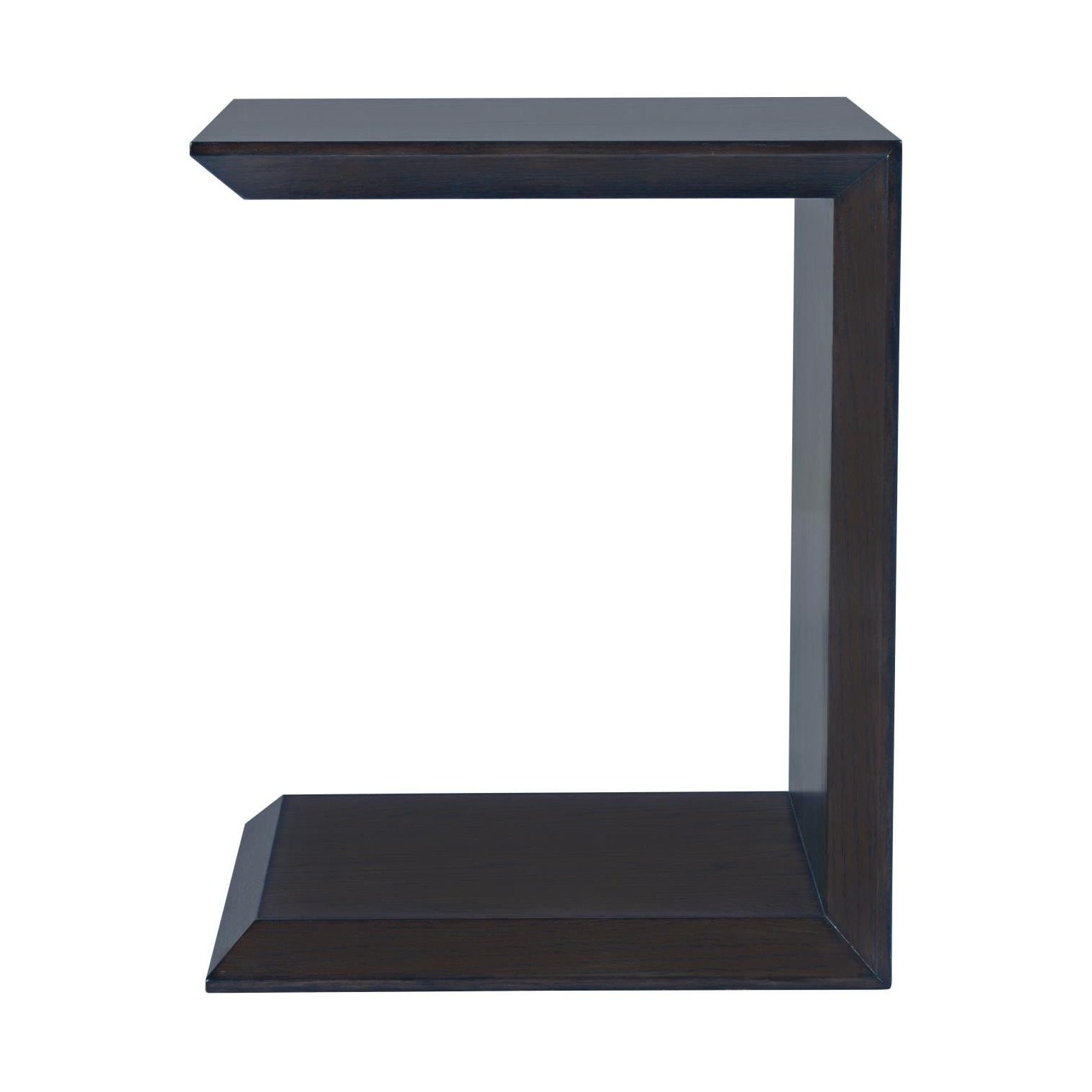Soho C-Shaped Accent Table – Espresso