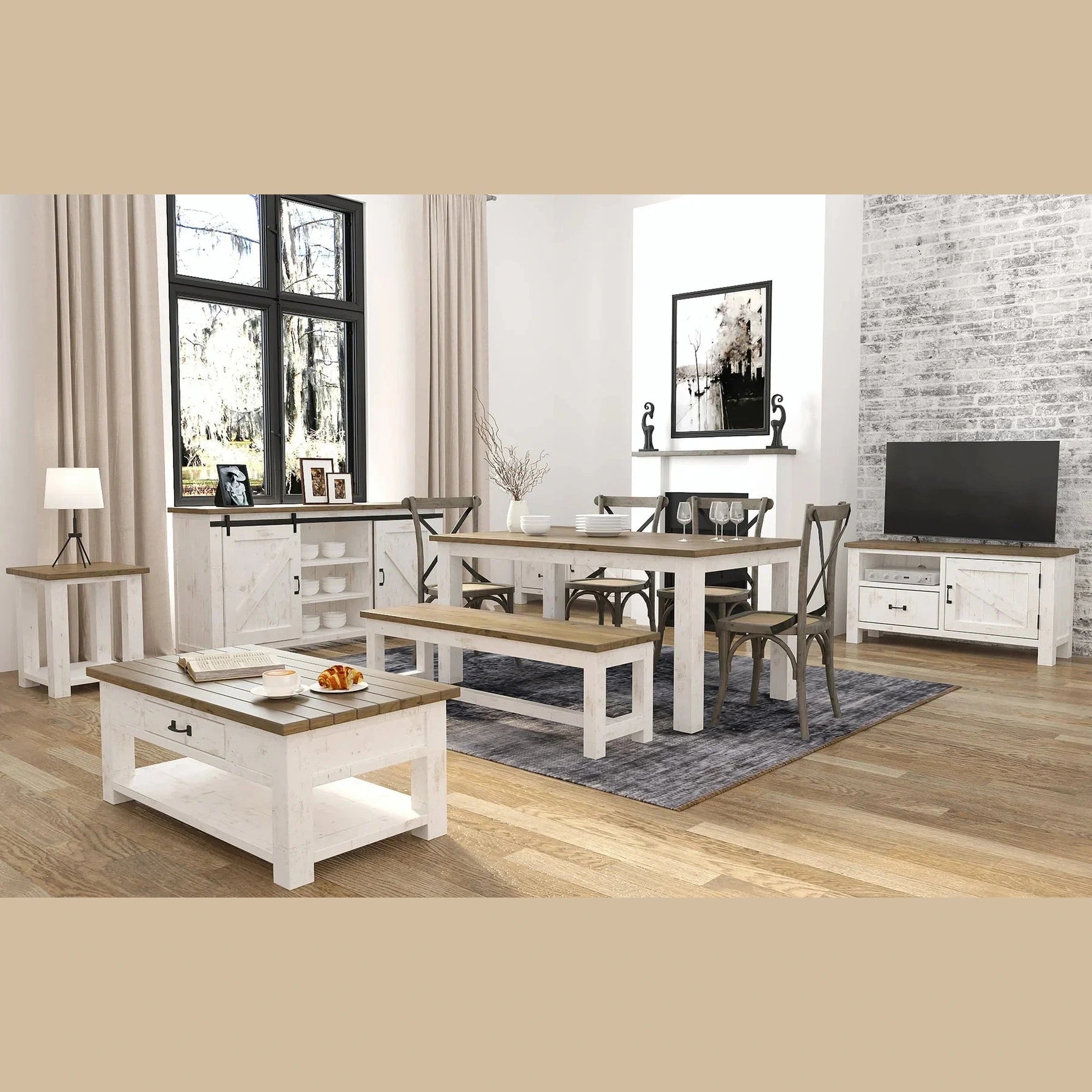 Lazrin 3 Drawer Dresser With 1 Door