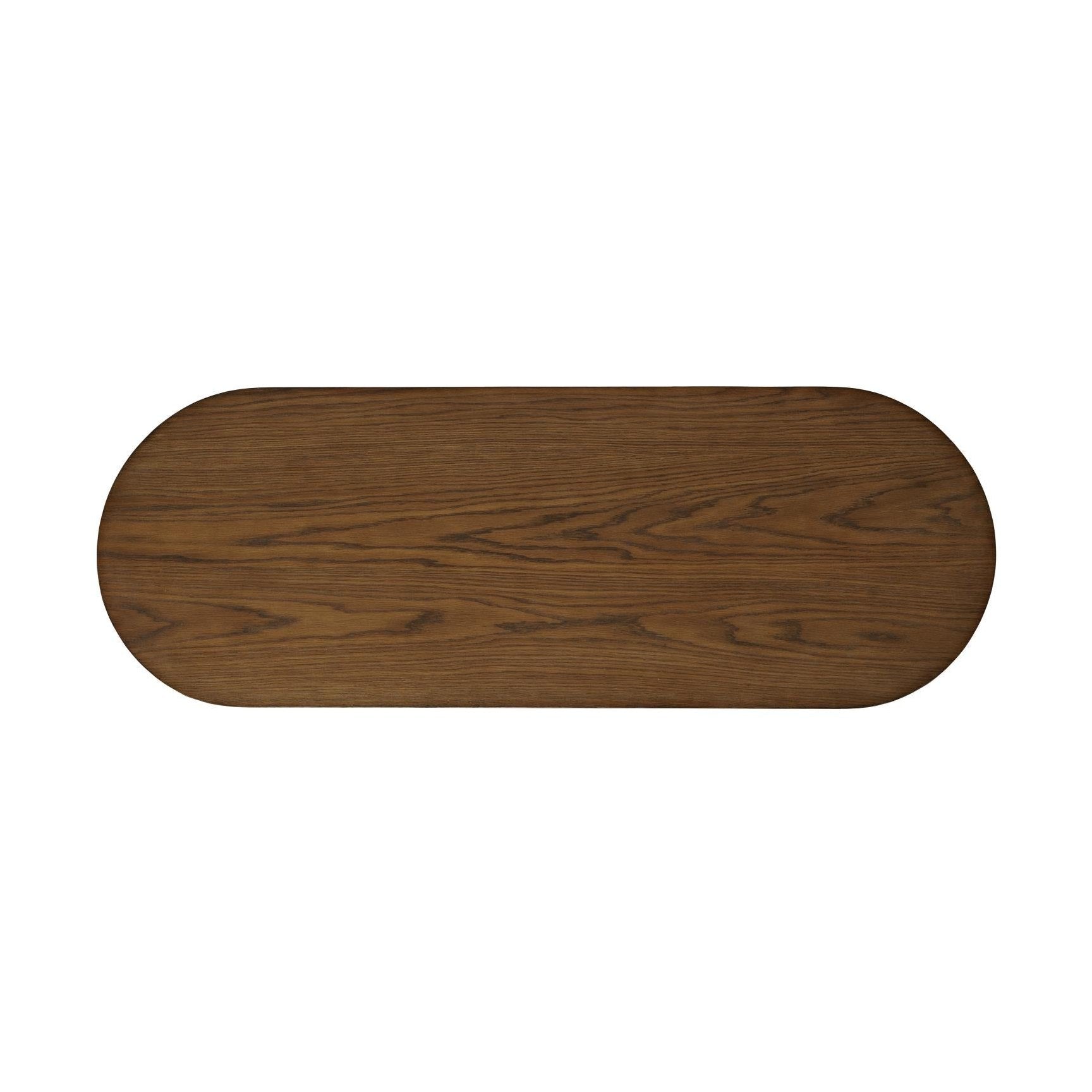 Auden Fluted Oak Sofa Table – Chestnut