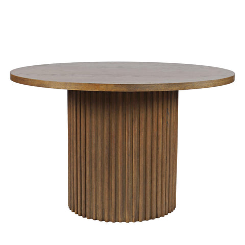 Auden 48" Round Dining Table – Chestnut