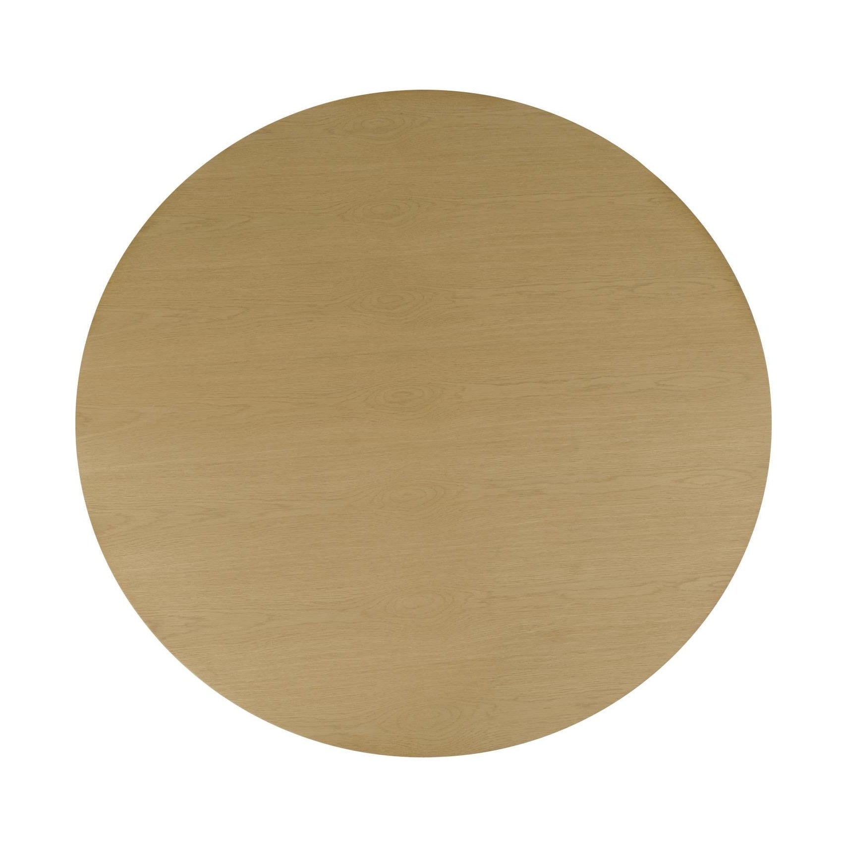 Auden 60" Round Dining Table – Natural Finish