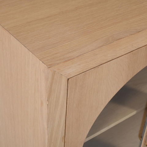 Archimedes 60" Console in Natural Oak