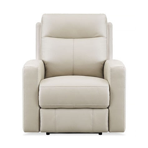 Minooka Zero Gravity Power Reclining Leather Chair with Power Headrest