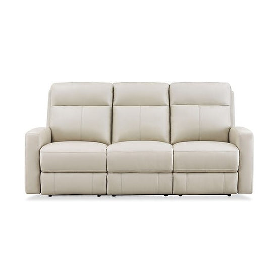 Minooka Zero Gravity Power Reclining Leather Sofa with Power Headrests