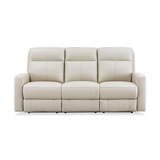 Minooka Zero Gravity Power Reclining Leather Sofa with Power Headrests