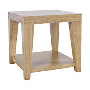 Laurel Creek Castered Leg End Table - Natural