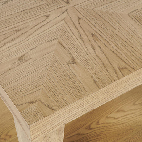 Laurel Creek Castered Leg End Table - Natural