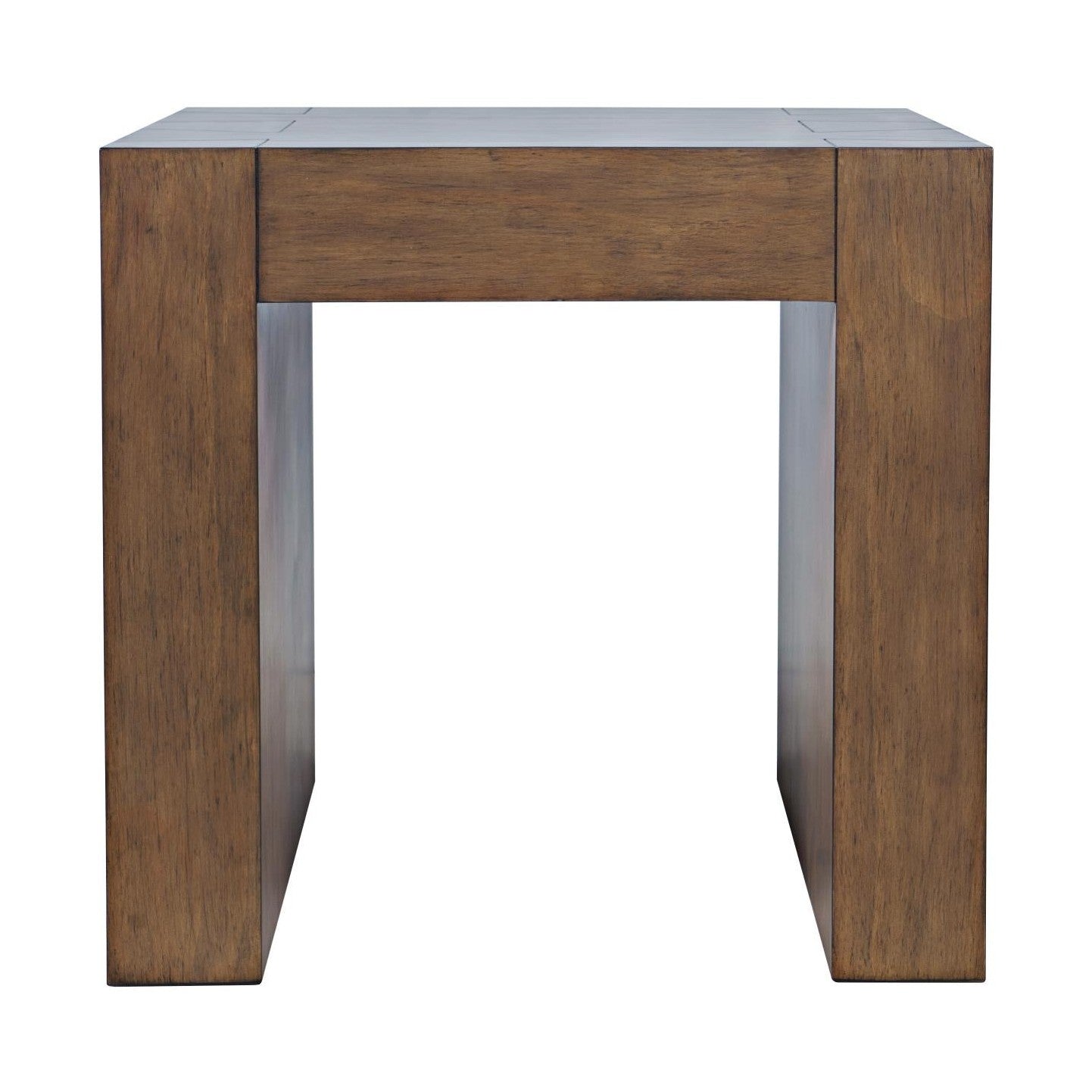 Taos Dovetailed Wood End Table – Chestnut