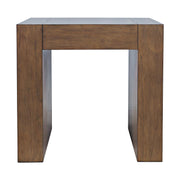 Taos Dovetailed Wood End Table – Chestnut