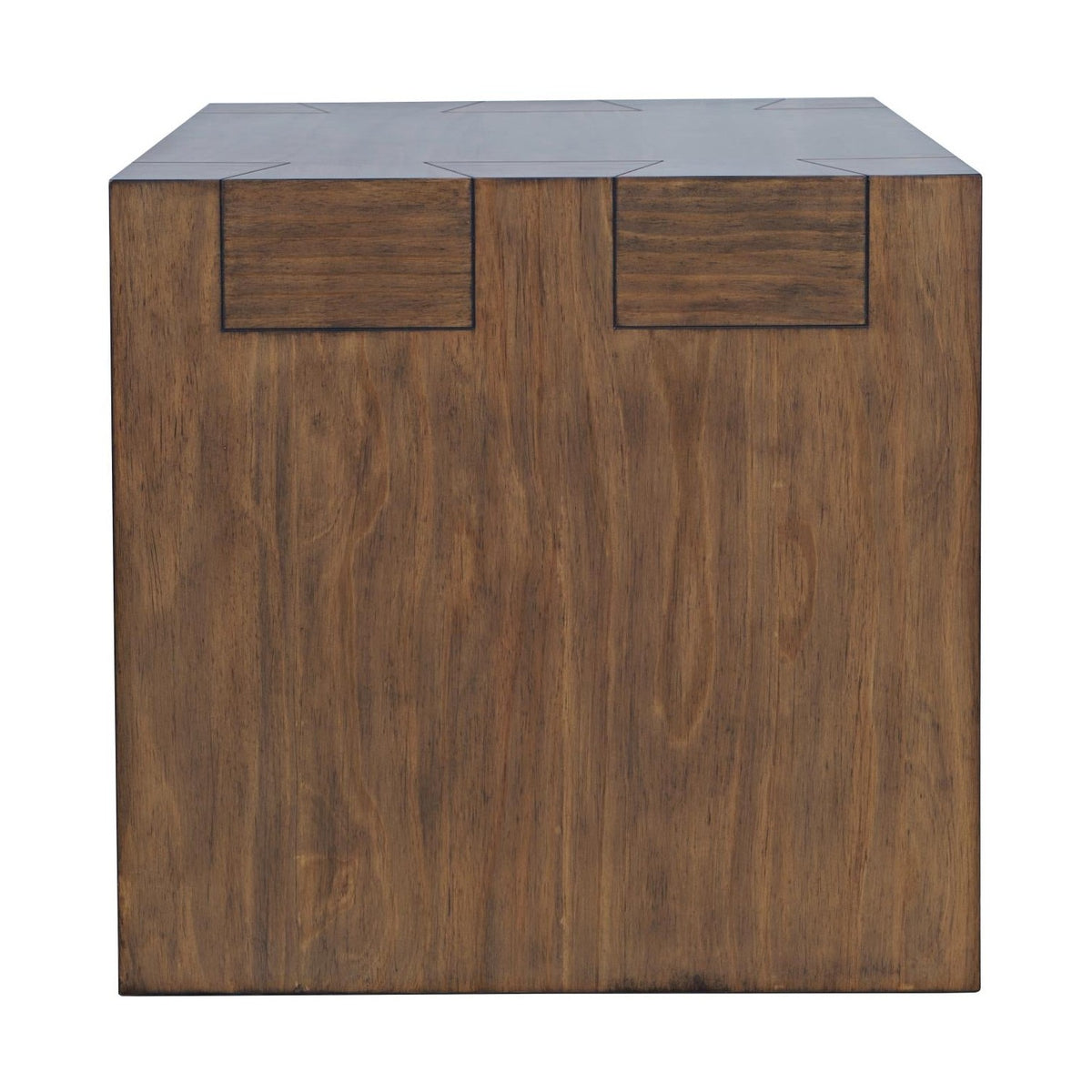 Taos Dovetailed Wood End Table – Chestnut