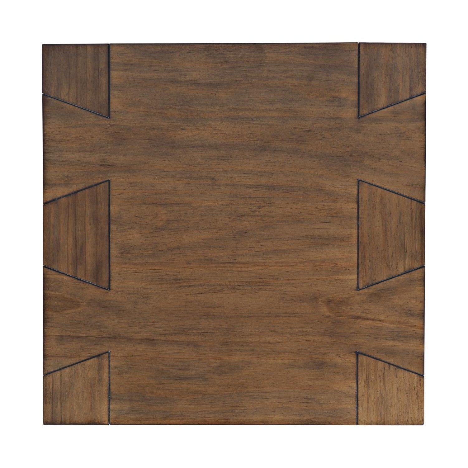 Taos Dovetailed Wood End Table – Chestnut