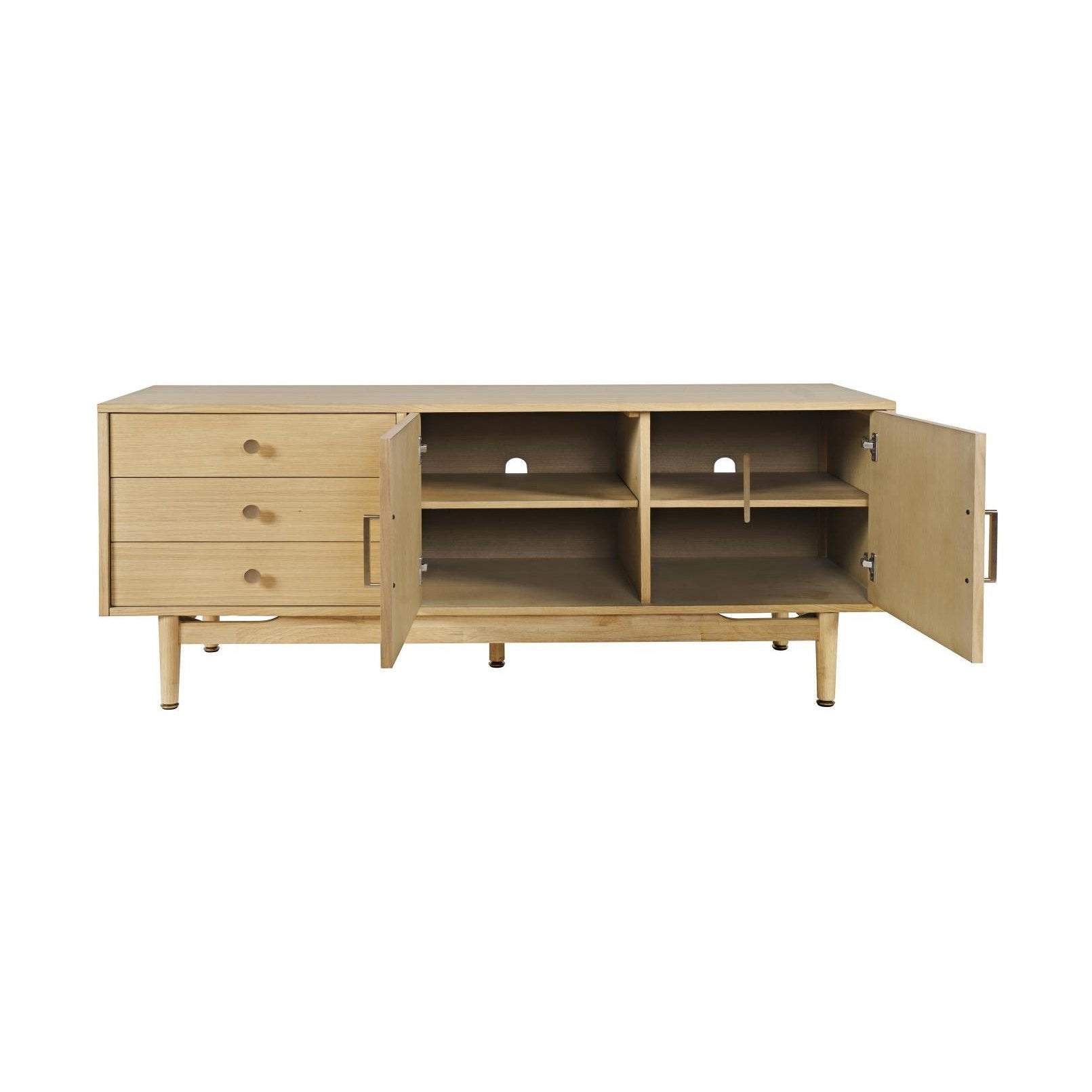 Olson Media Console 67" - Light Oak