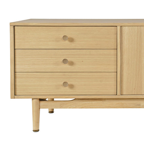 Olson Media Console 67" - Light Oak