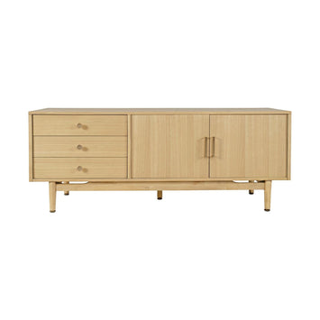 Olson Media Console 67" - Light Oak