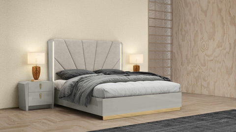 Magnus Lift Up Storage Bed - Cool Grey