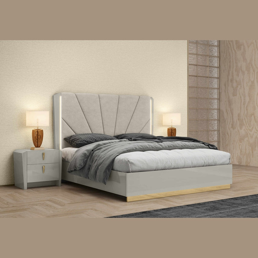 Magnus Lift Up Storage Bed - Cool Grey