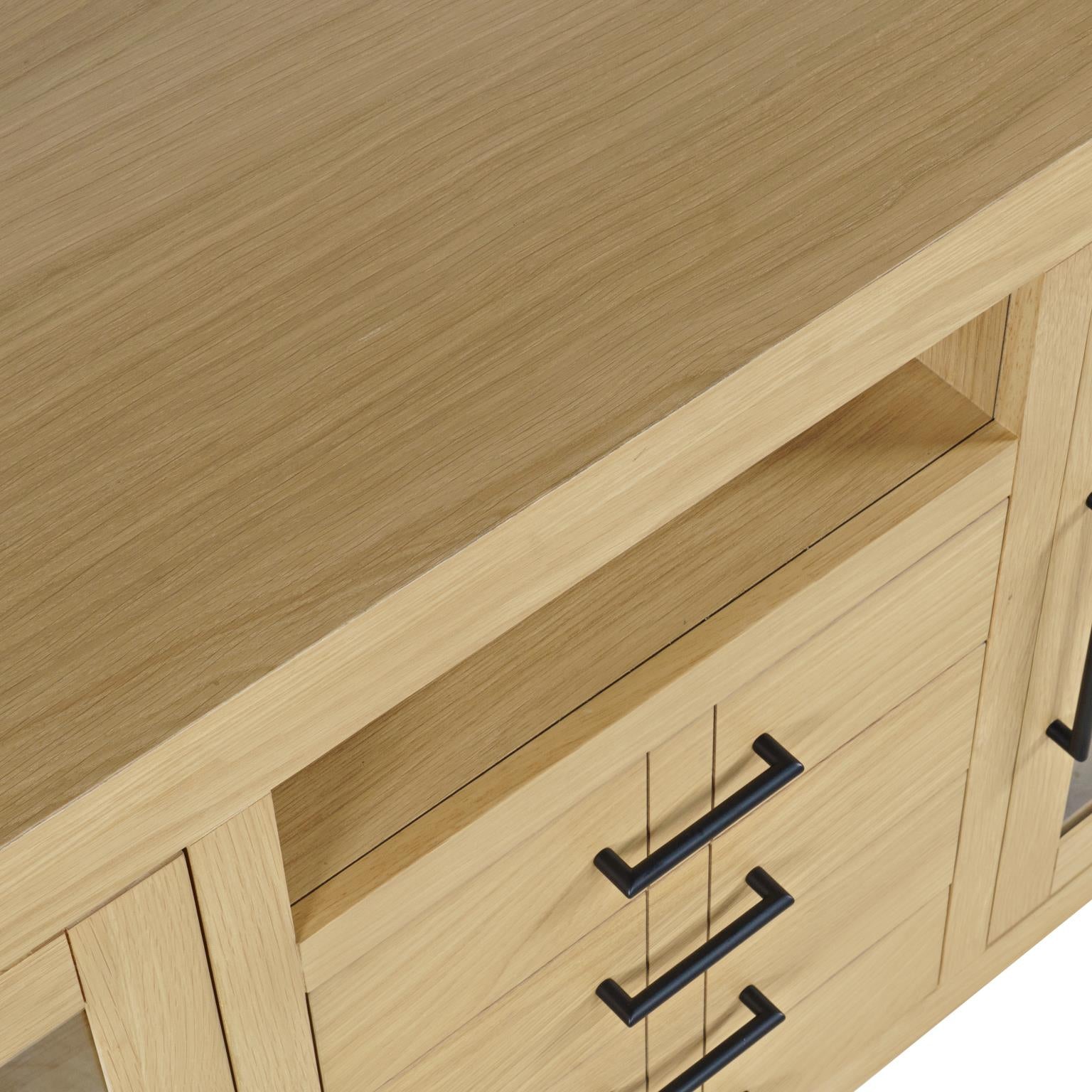 Auburn Hills 60" Console - Light Oak