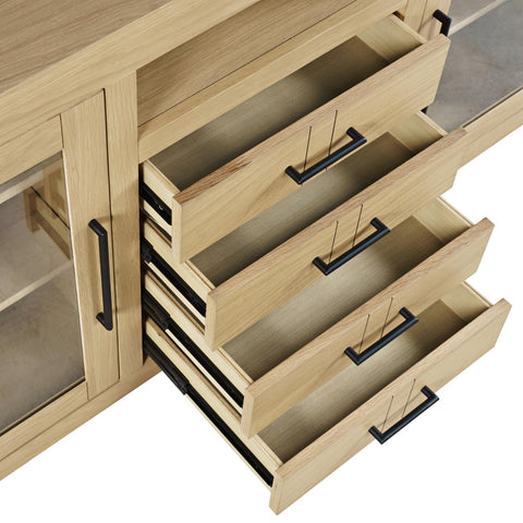 Auburn Hills 60" Console - Light Oak