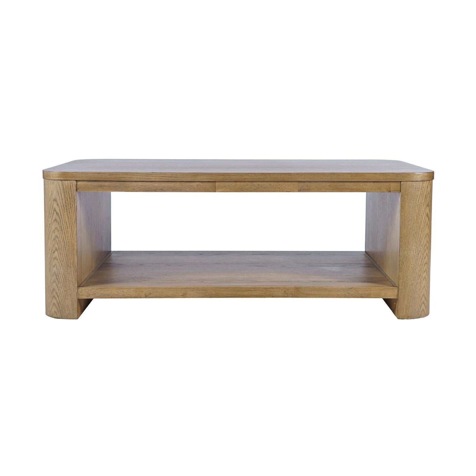 Janzen Castered Oak Coffee Table – Cascade Oak