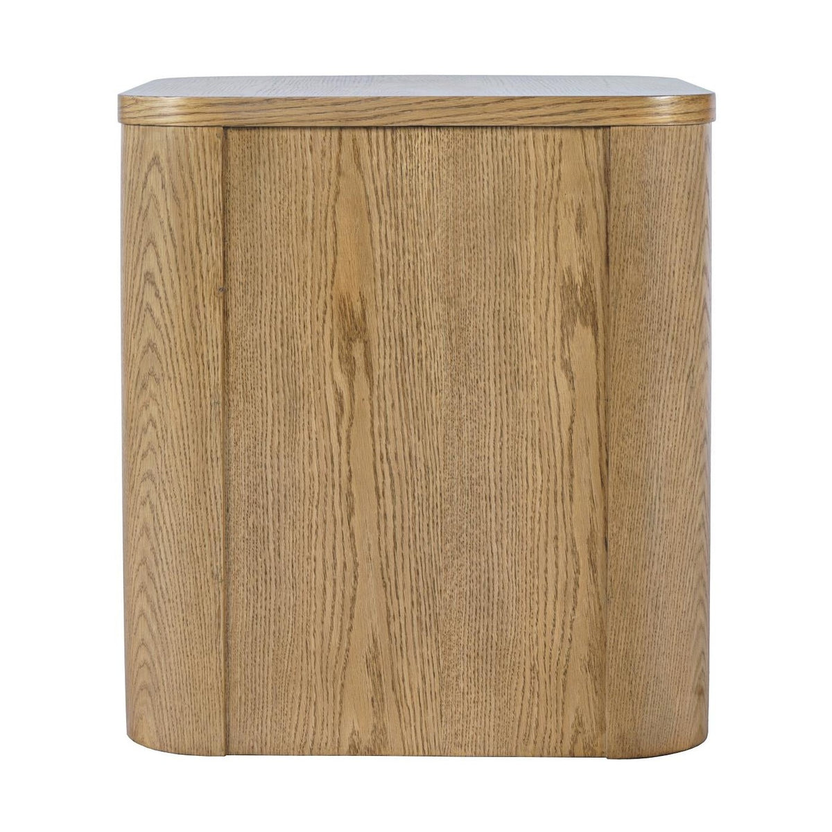 Janzen Oak End Table with Open Shelving – Cascade Oak