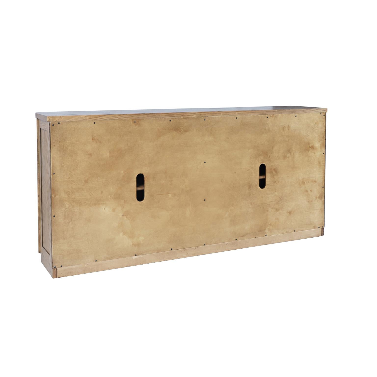 Janzen 68" Oak Storage Console – Cascade Oak