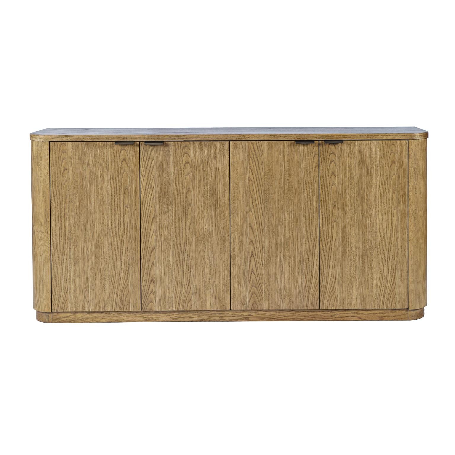 Janzen 68" Oak Storage Console – Cascade Oak