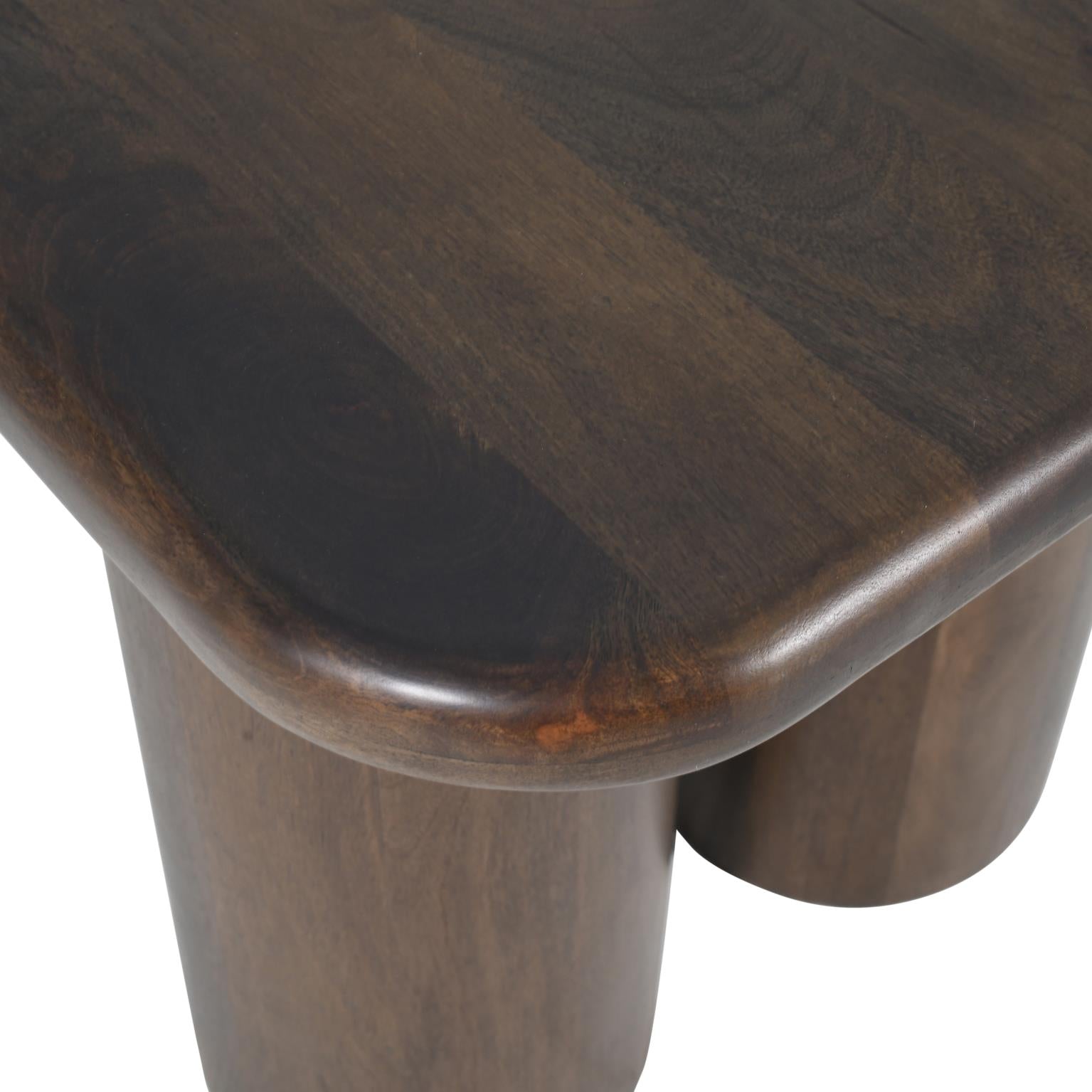 Mandara Solid Mango Wood End Table