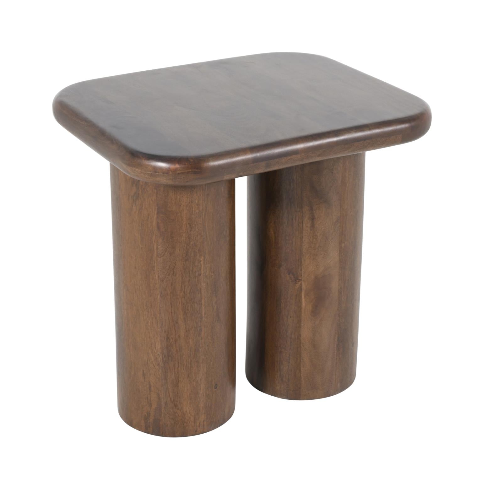 Mandara Solid Mango Wood End Table