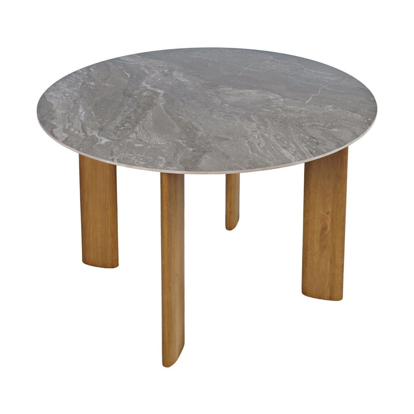 Sierrafina 47" Round Sable Stone Dining Table