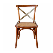 Wynric Back Chair w/ Rattan Seat