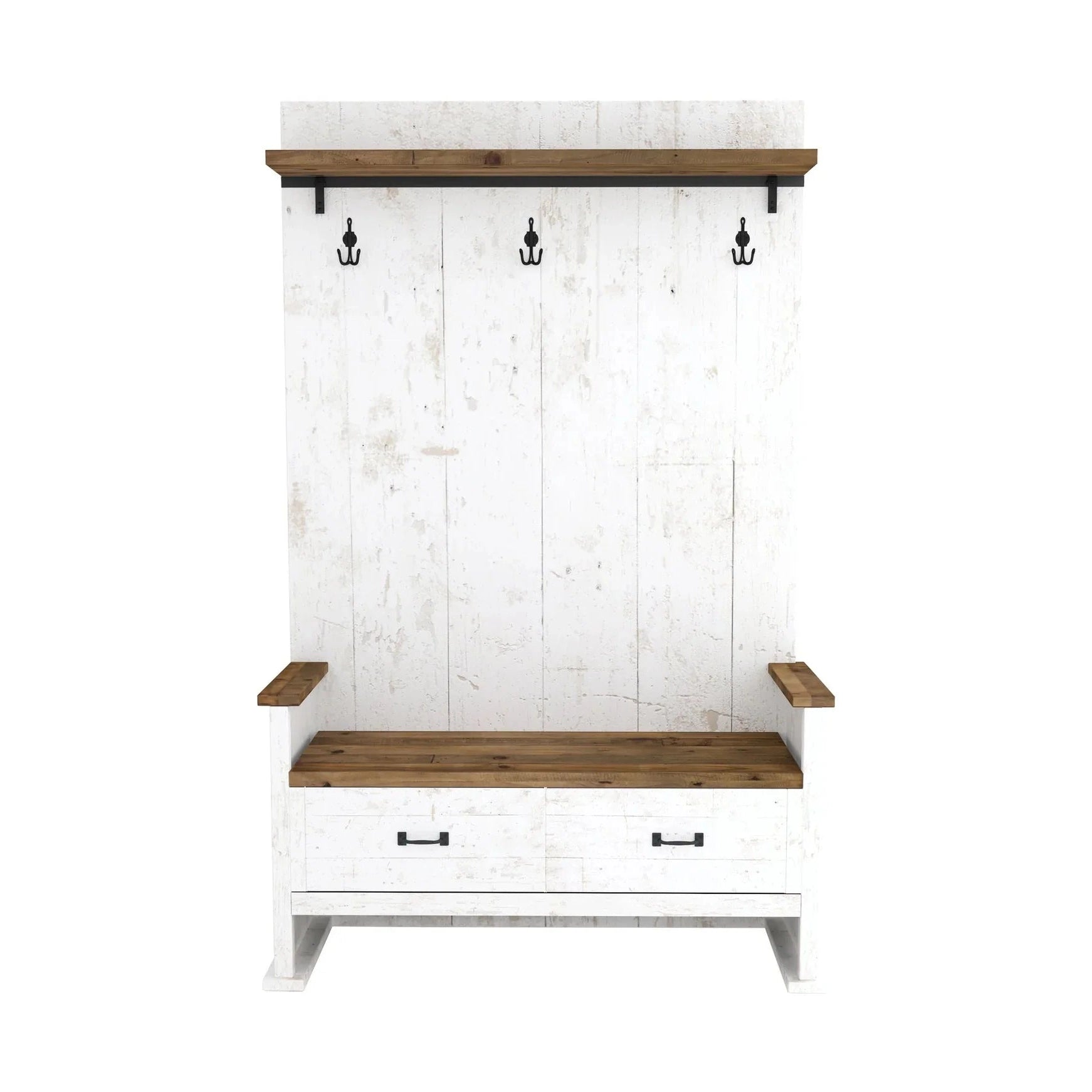 Lazrin Hall Bench 2 Drawer