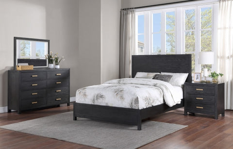 Fresno Full Bed -Charcoal