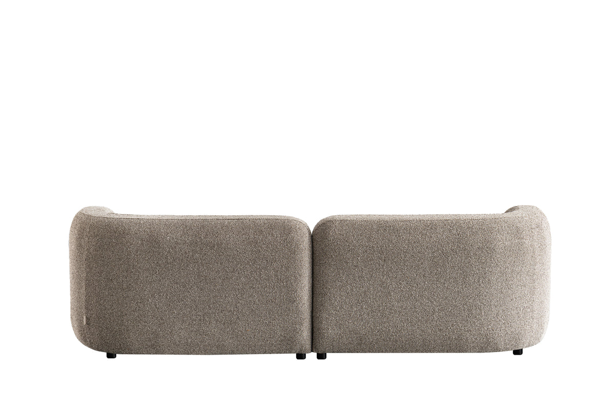 Ari Large Upholstered Sofa – Soft Greige