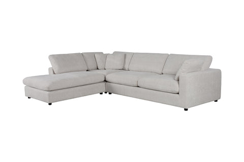 Joelle Sectional - Left Chaise-Oatmeal