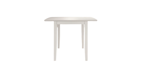 Eastern Tides Drop Leaf Counter Table - White