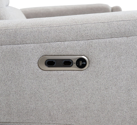 Roche Power Recliner Sofa - Dove