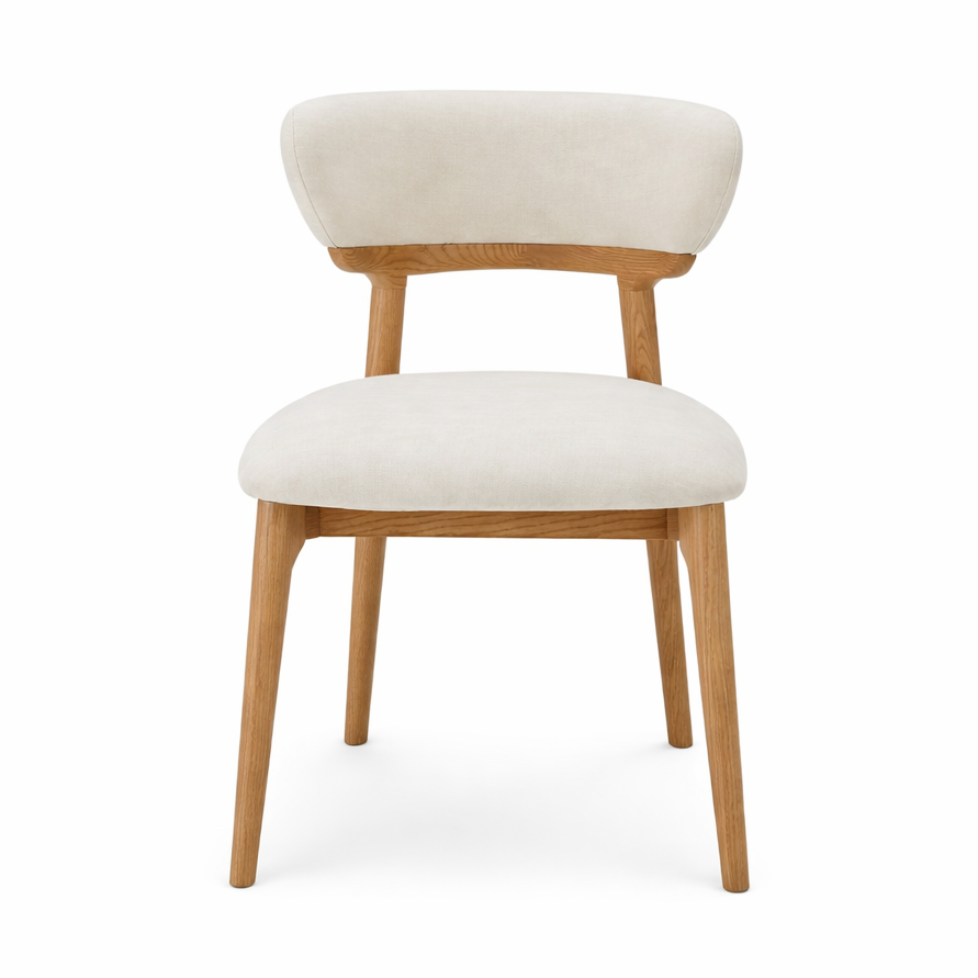 Vale Solid Oak Wood dining chair