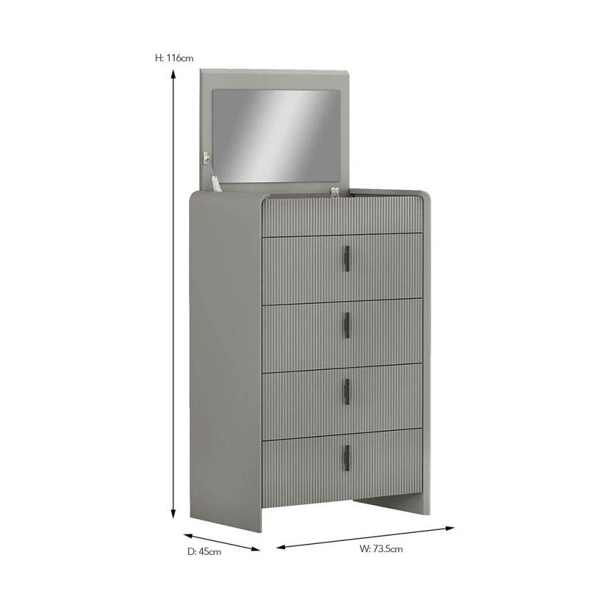 Sofia Drawer Chest - Beige