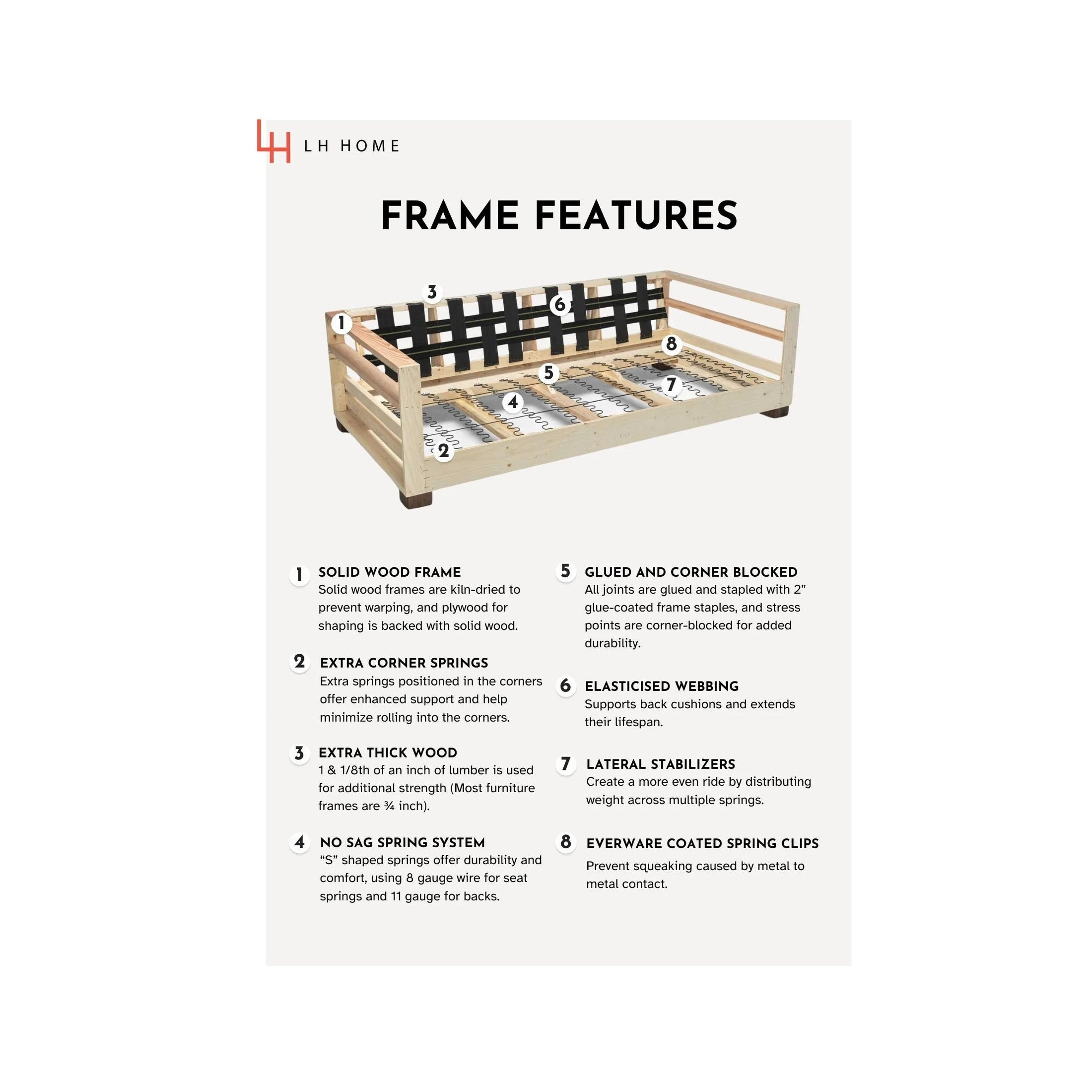 Thessalyn Club Chair Frame