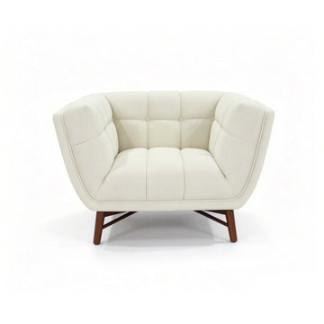 Kitsilano Premium Velvet Accent Chair – Beige