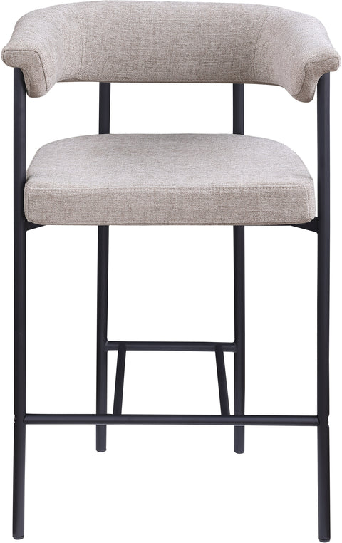 KOPLE COUNTER STOOL- TAUPE