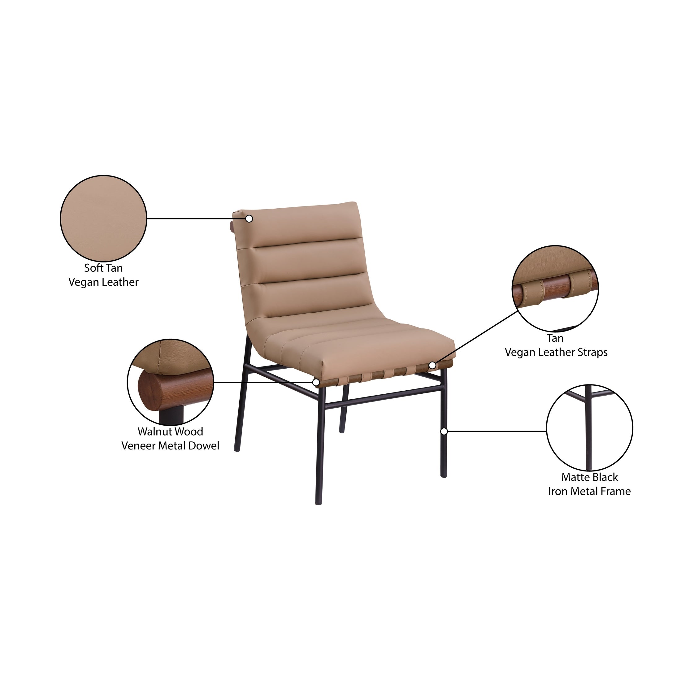 Ivar Dining Chair - Tan