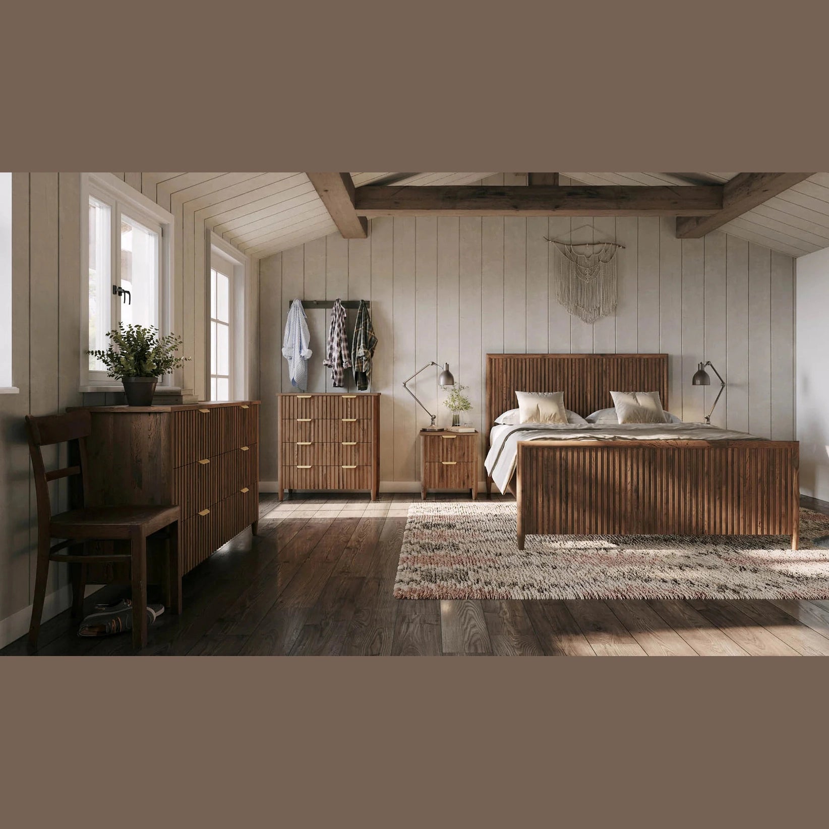 Kavari 2 Drawer Nightstand