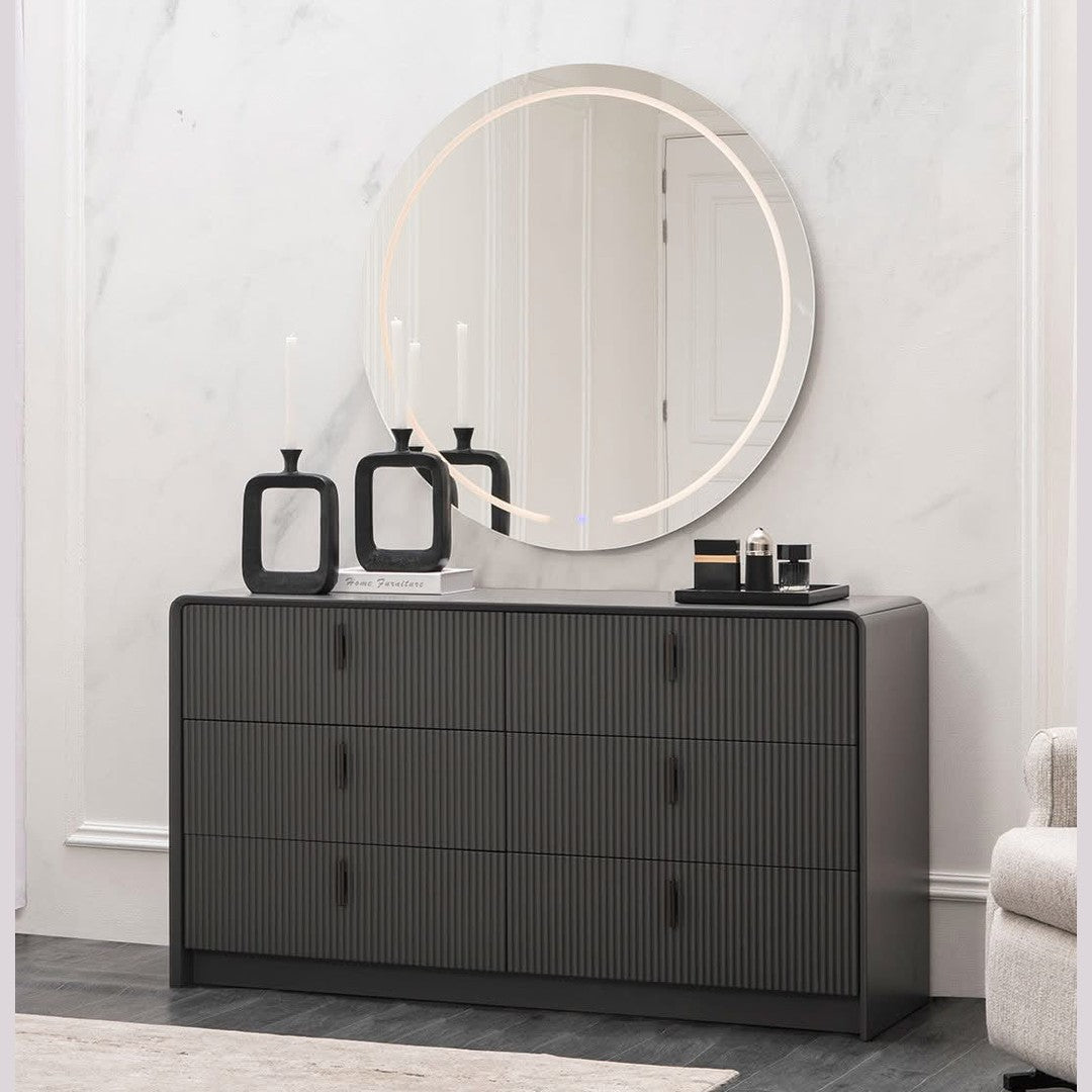 Sofia Bedroom Mirror- Two Tone