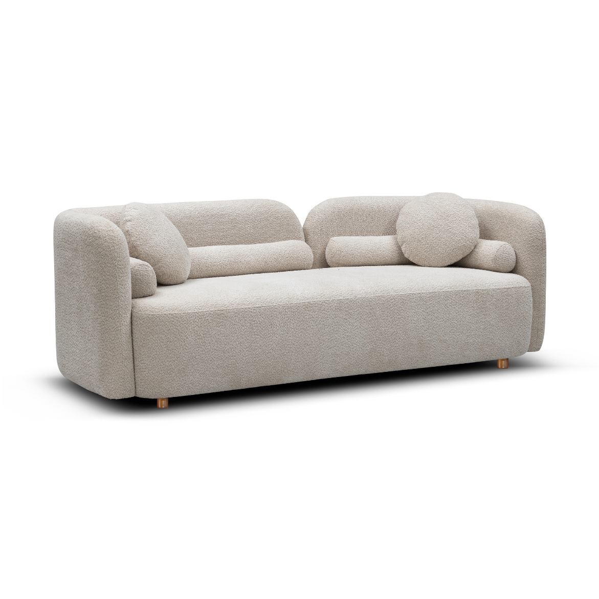 Freya Premium Feather Fabric Sofa