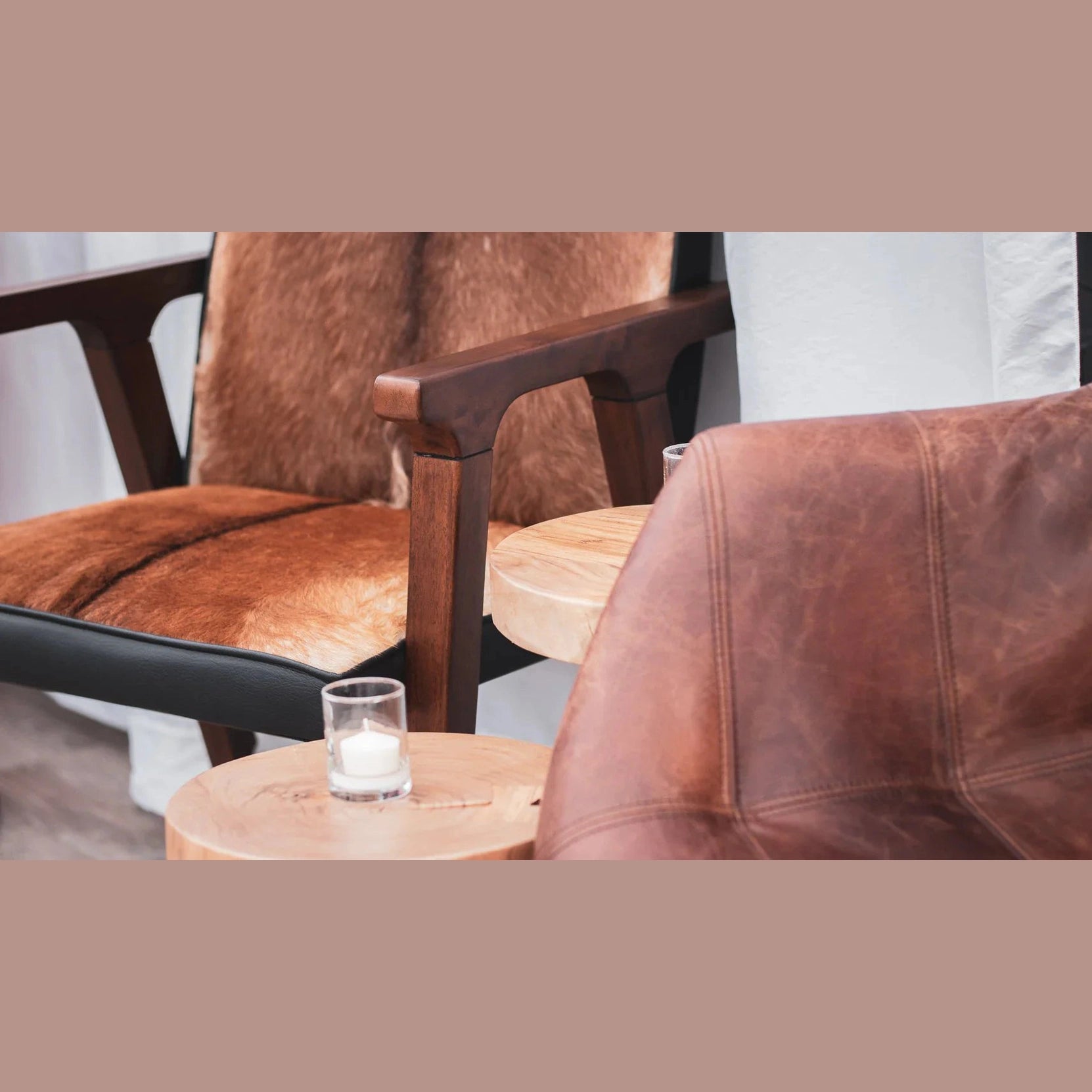 Drellyn Cool Armchair Brown Mindi Oak
