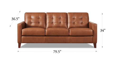 Tallon Leather Sofa